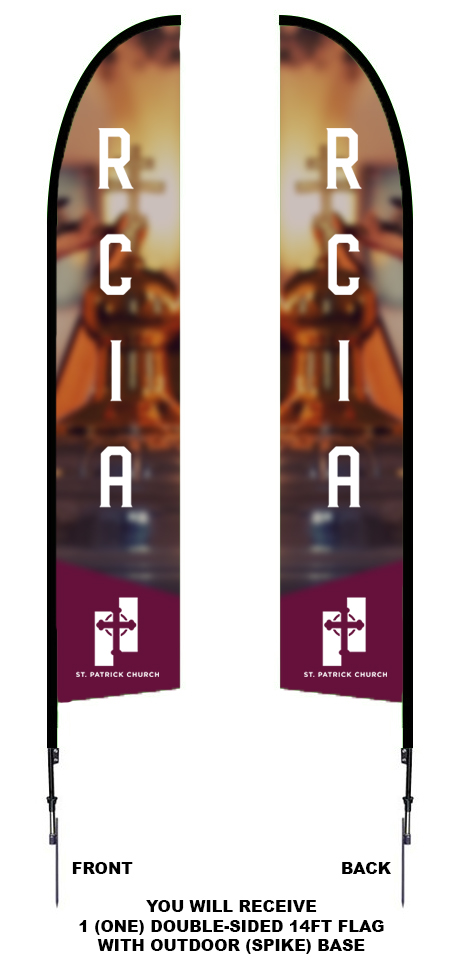 14ft Double-Sided Flag - Image 2