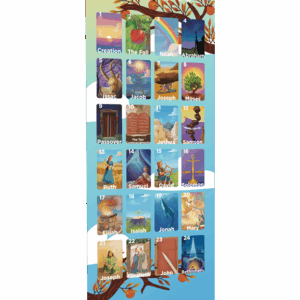 The Jesse Tree Advent Banner by Anna Morelli