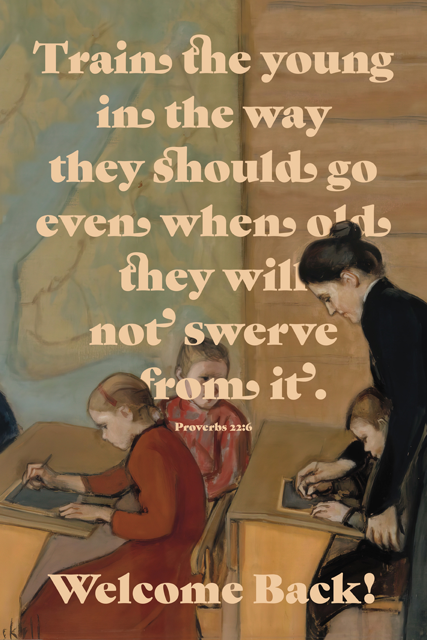 Train the Young - Back to School - Poster