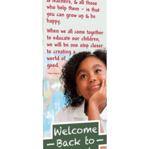 Creating a World of Good <br>Back to School Banner