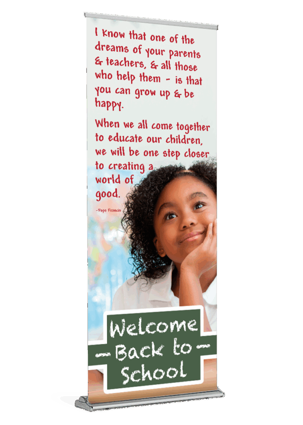 Creating a World of Good <br>Back to School Banner