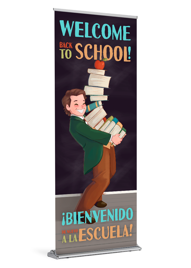 Greater Glory - St. Dominic Savio<br>by Happy Saint Art <br>Back to School Banner - Image 2