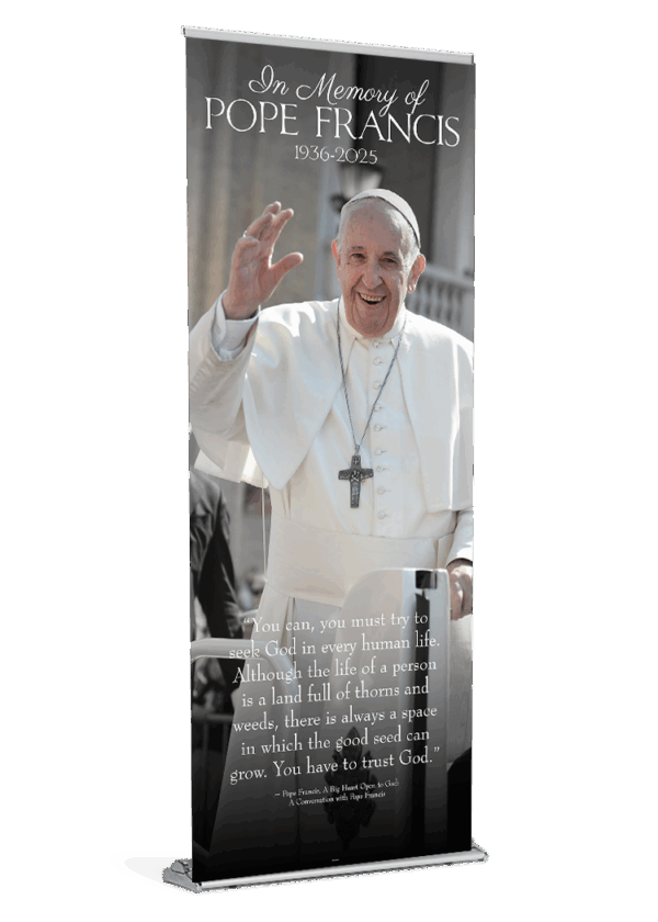 Pope Francis - In Memory Banner
