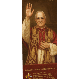 Pope Leo XIV Painting - Banner