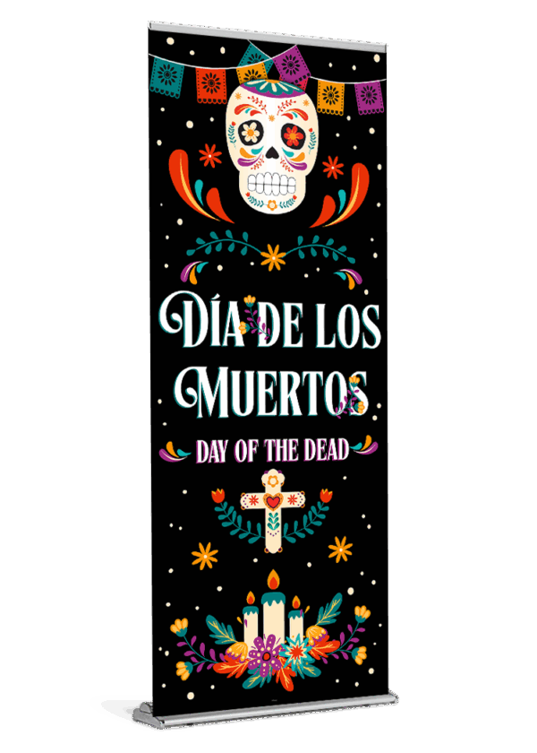 Dia de los Muertos <br>Day of the Dead <br>Banner
