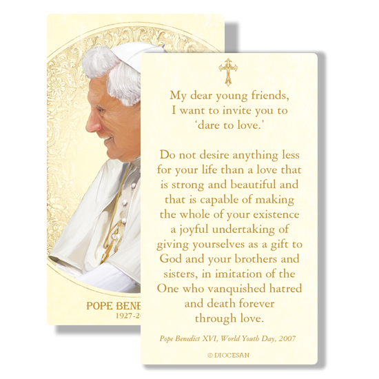 Benedict XVI Prayer Card - Image 2