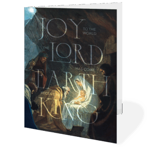 Let Earth Receive Her King Greeting Card