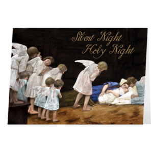 Silent Night Holy Night Greeting Card