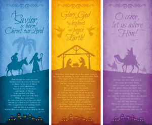 Christmas Banner Series Trio