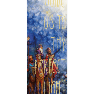 Perfect Light Banner by Catholic Artist Jen Norton