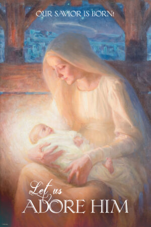 Christmas - Madonna and Child Poster