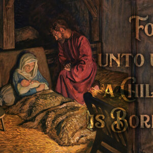 For Unto Us Postcard