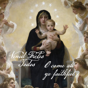 All Ye Faithful - Bilingual - Postcard