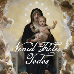 All Ye Faithful - Spanish - Postcard