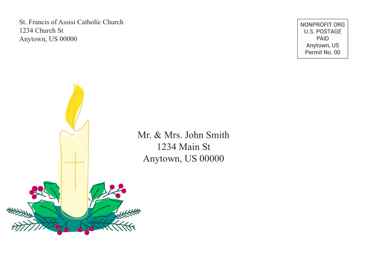 Christ Child Card - Bilingual - Image 8