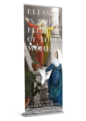 Blessed Womb<br>Day of Prayer for the Legal Protection of Unborn Children<br>Banner