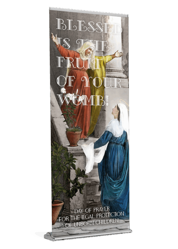 Blessed Womb<br>Day of Prayer for the Legal Protection of Unborn Children<br>Banner