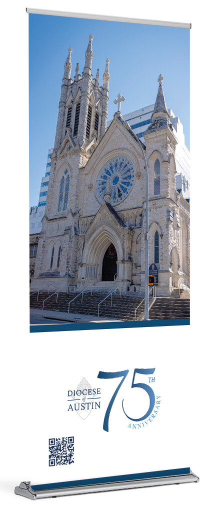 Diocese of Austin - 75th Anniversary - Banner
