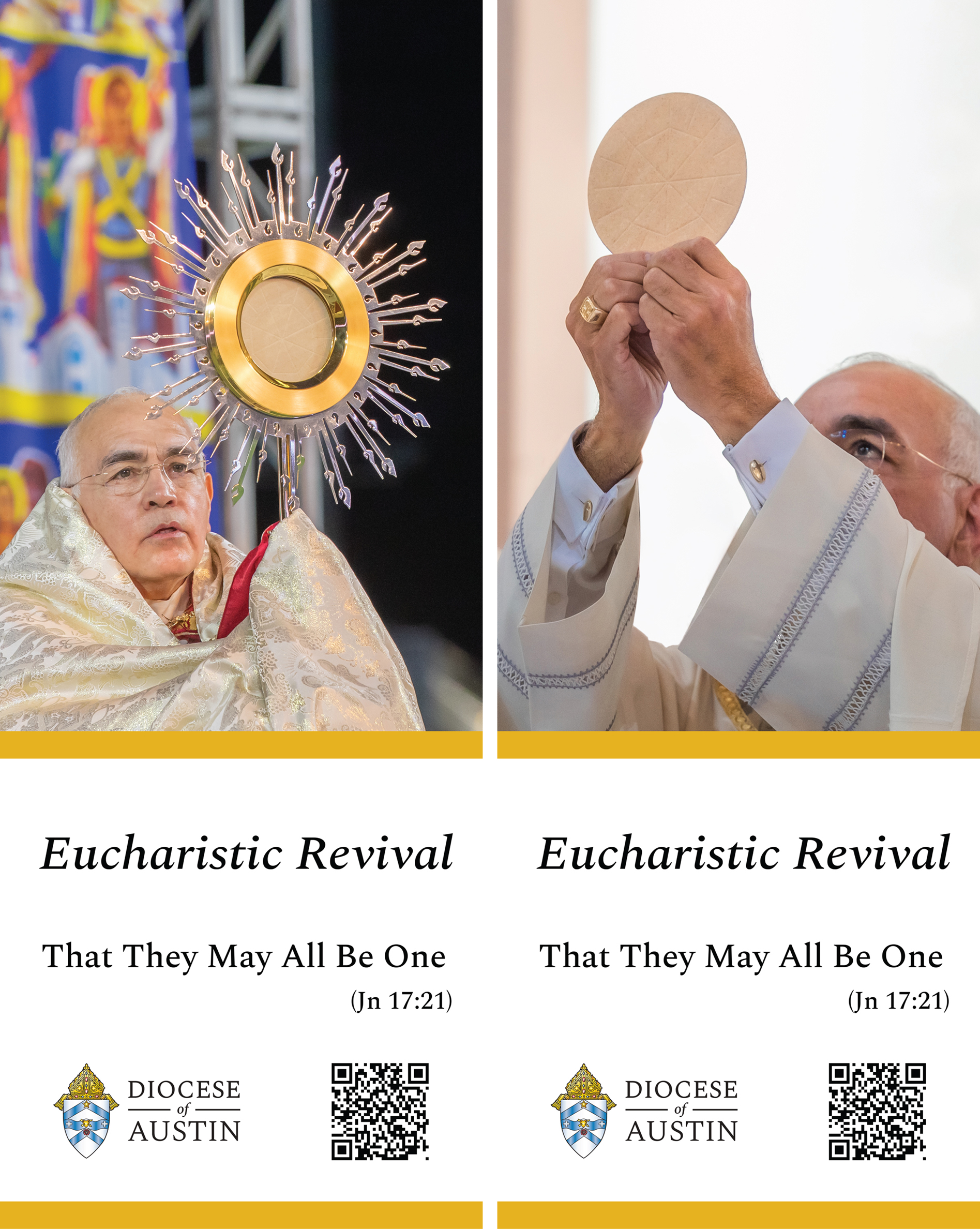 Diocese of Austin - Eucharistic Revival - Banner