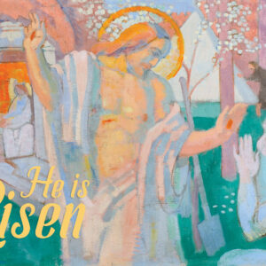 John 11:25 Easter Postcard