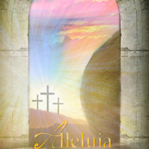 He Has Been Raised Easter Postcard