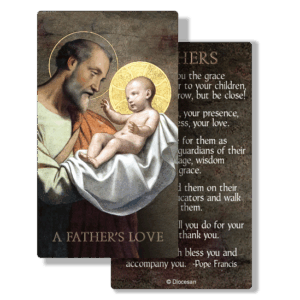 A Father's Love <br>Father's Day <br>Prayer Card
