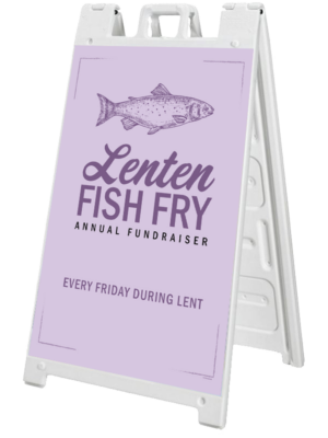 Lenten Fish Fry Fundraiser<br>Customizable