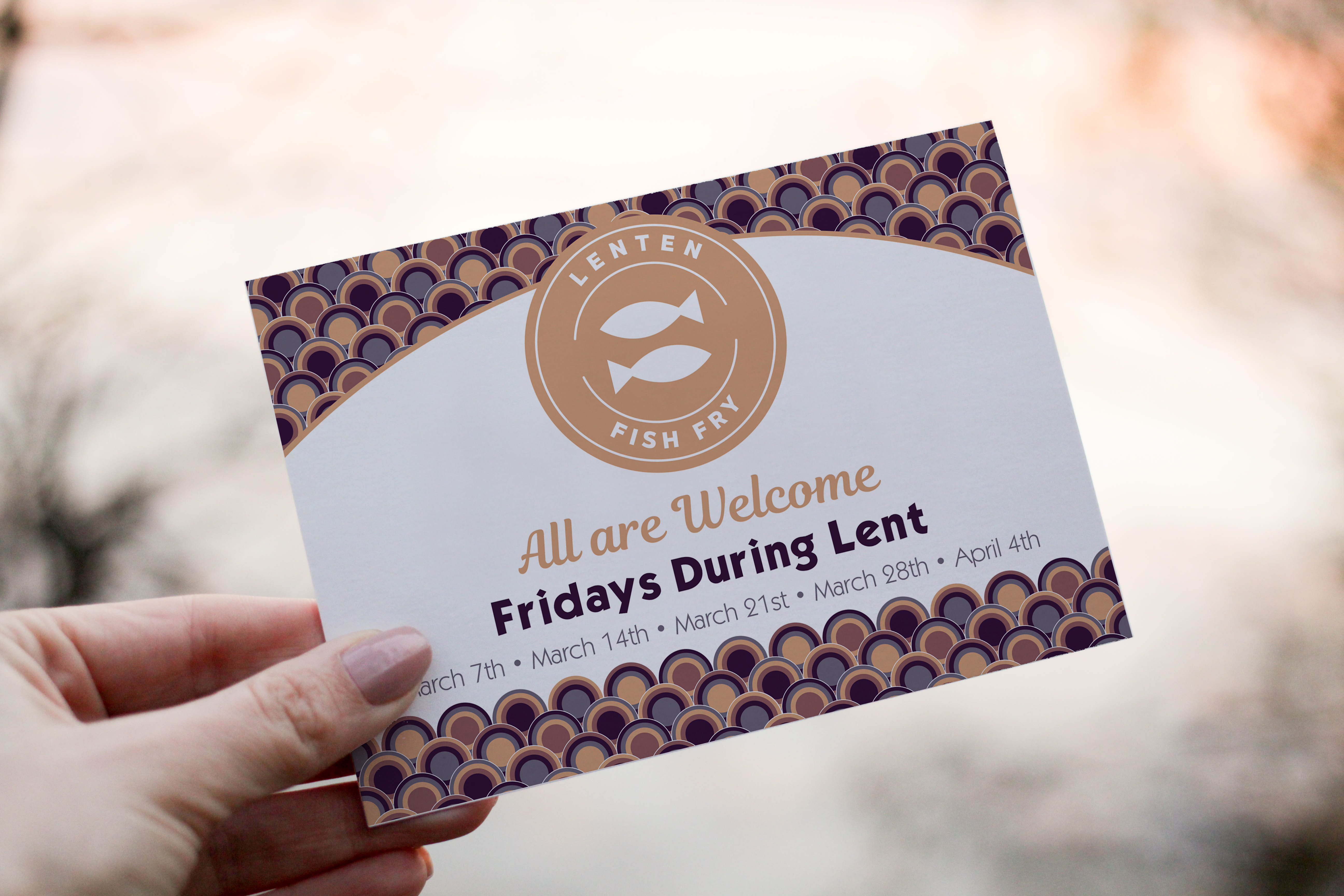 Modern Scales - Fish Fry Postcard - Image 2