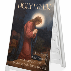 Holy Week - Garden of Gethsemane - A-Frame