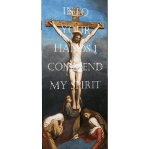 Into Your Hands - Holy Week Banner