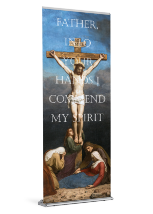 Into Your Hands - Holy Week Banner
