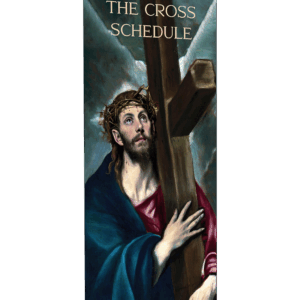 Stations of the Cross Schedule Custom Banner