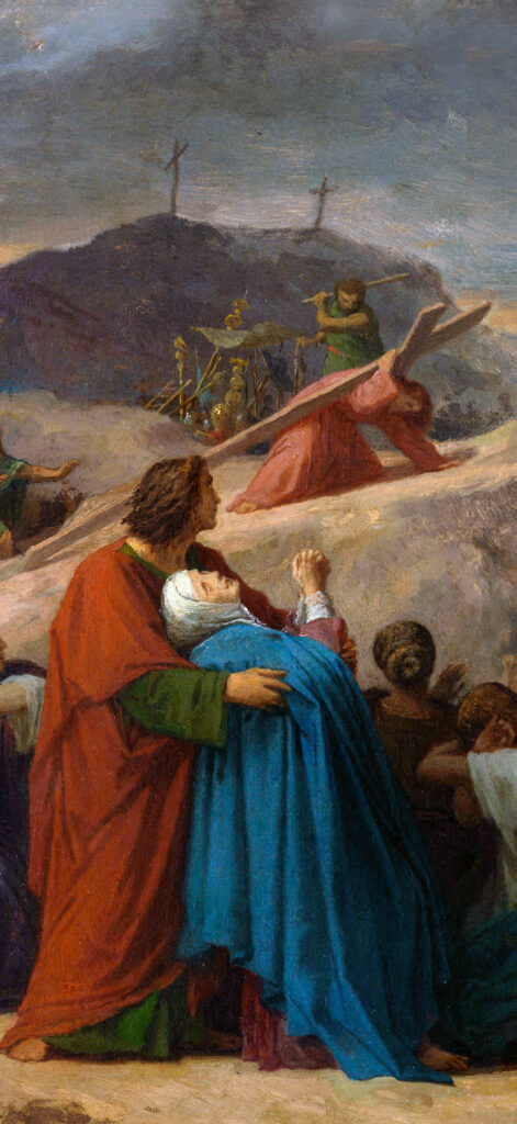 Mary on the Path to Calvary - Lenten Pew Card