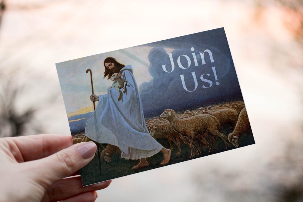 Join Us - Good Shepherd - Postcard - Image 3