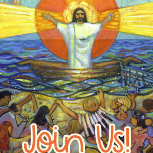 Join Us Postcard<br>by Catholic Artist Jen Norton