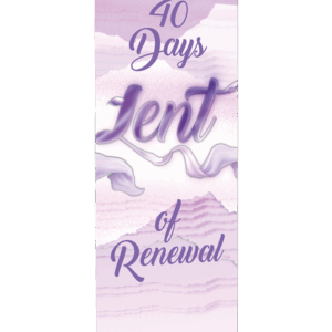 "40 Days of Lent" Banner