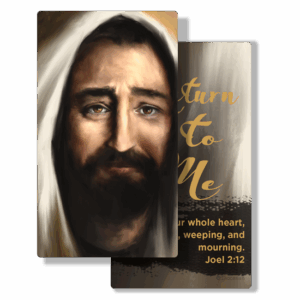 Lent "Return to Me" - Prayer Card - The Living Heart Co