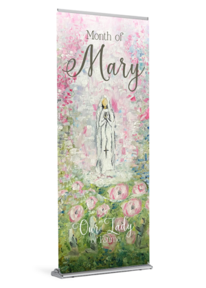 Month of Mary<br>Our Lady<br>Banner