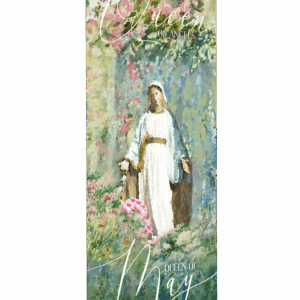 Queen of Angels<br>Month of Mary<br>Banner