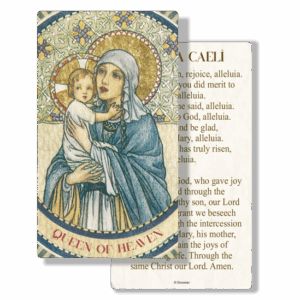 Regina Caeli <br>Queen of Heaven <br>Prayer Card