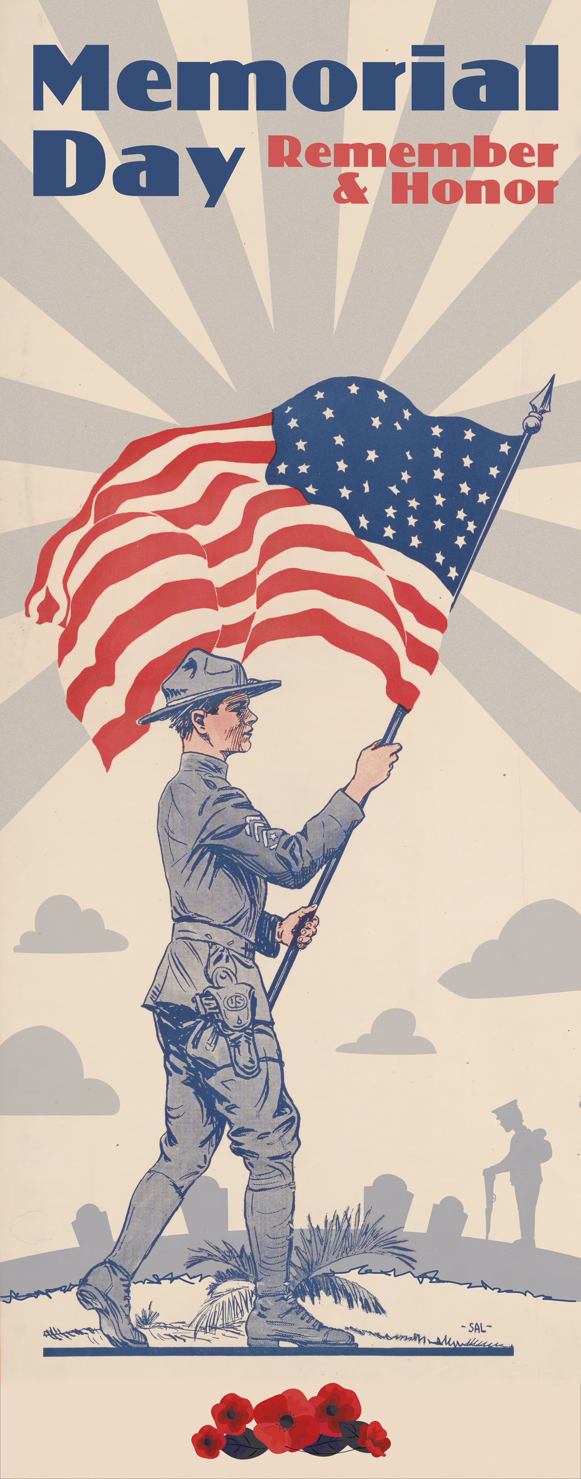 Vintage - Memorial Day - Banner - Image 2