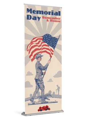 Vintage - Memorial Day - Banner