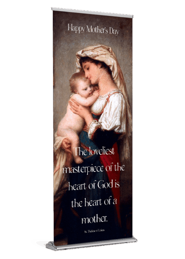 The Heart of a Mother <br>Mother's Day Banner