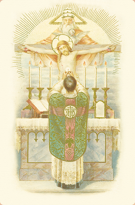 Ordination - Large Custom Prayer Card