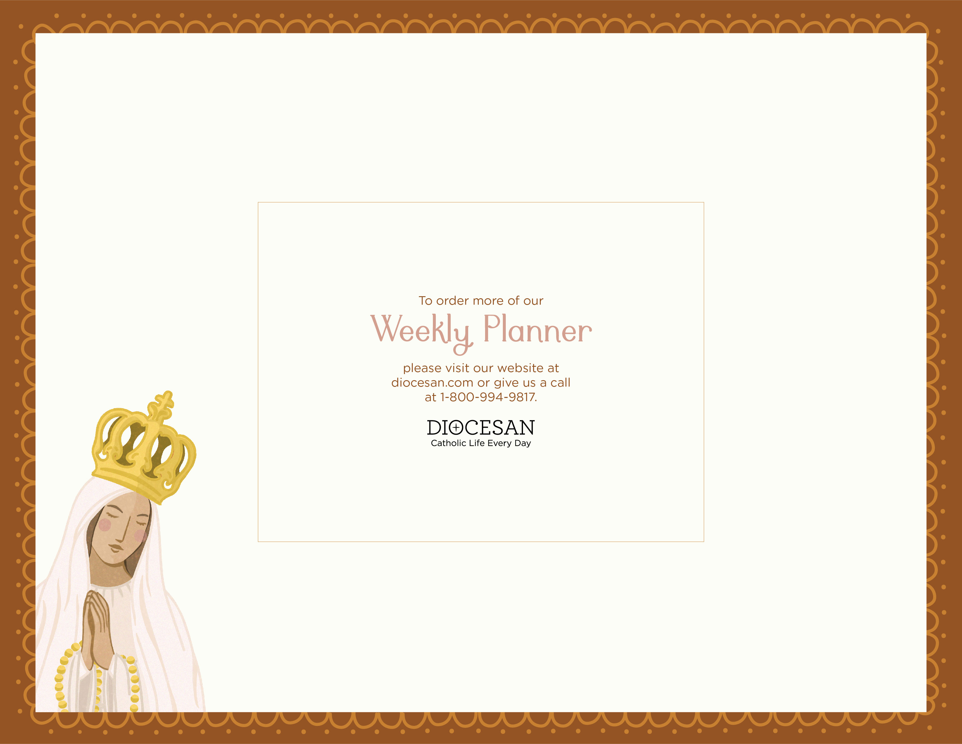 Weekly Notepad Planner - Mary<br>by Angela Koenig - Image 3