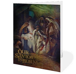 Our Savior Is Born Card