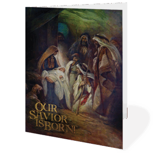 Our Savior Is Born Card
