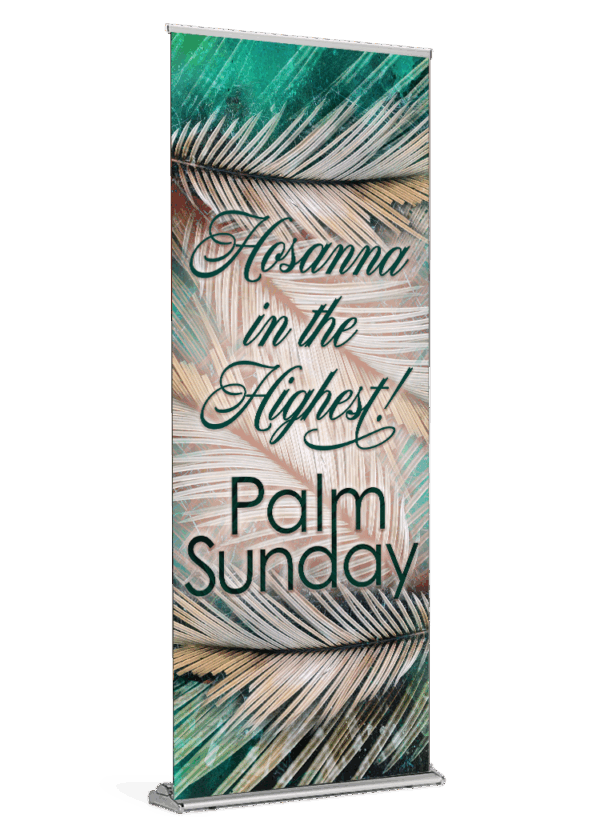 Path of Palms Holy Week Banner