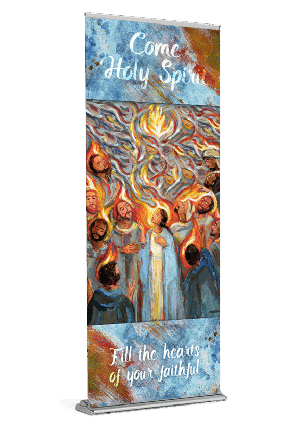 Come Holy Spirit, Fill The Hearts<br>Pentecost <br>Jen Norton Banner