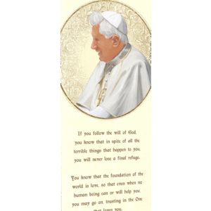 Pope Benedict XVI <br>Memorial Banner